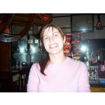 christina behind the bar
